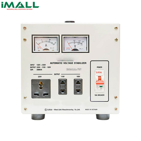 Ổn áp 1 pha Lioa 2KVA SH 2000II