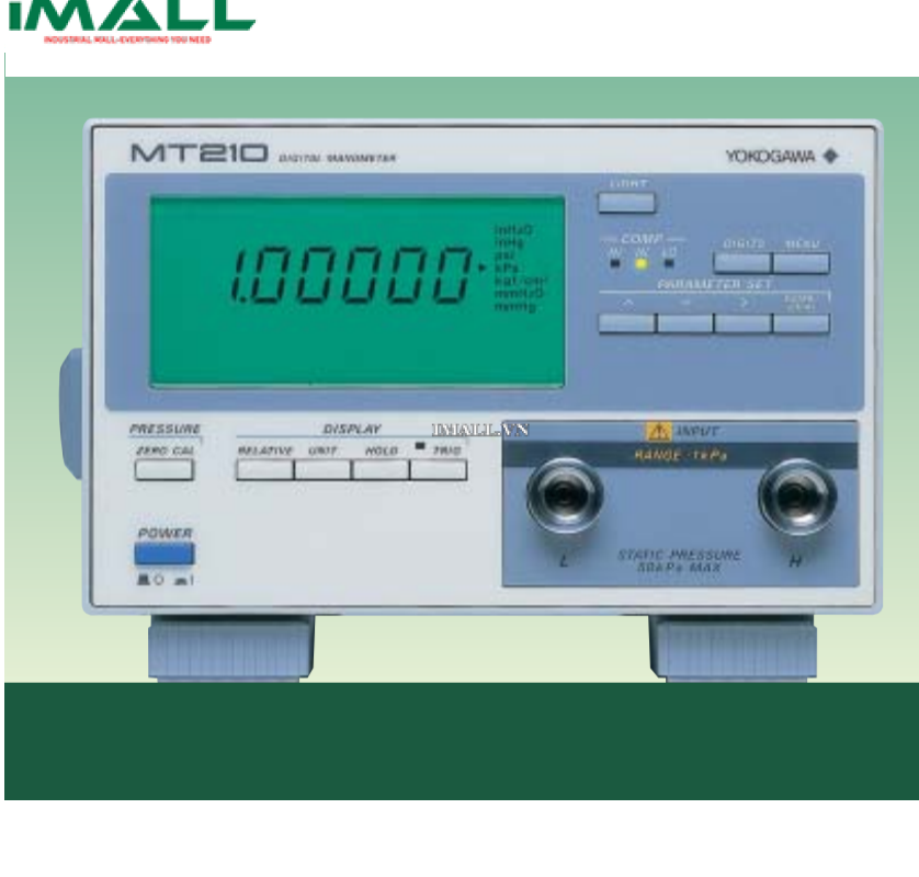 Áp kế kỹ thuật số YOKOGAWA 767365 (-80~700 kPa; ±0.005% full scale)