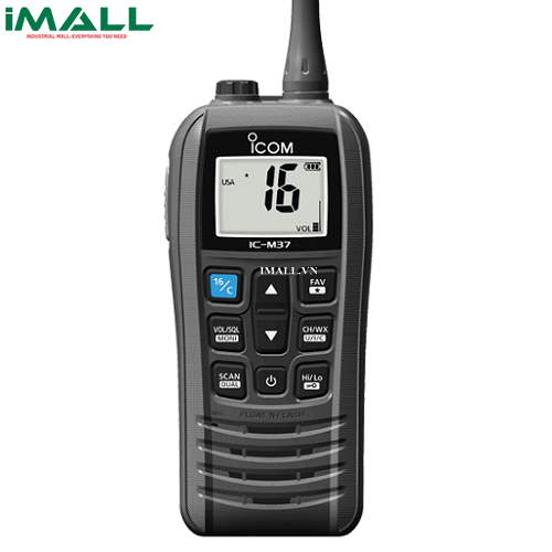 Máy bộ đàm cầm tay VHF hàng hải Icom IC-M37