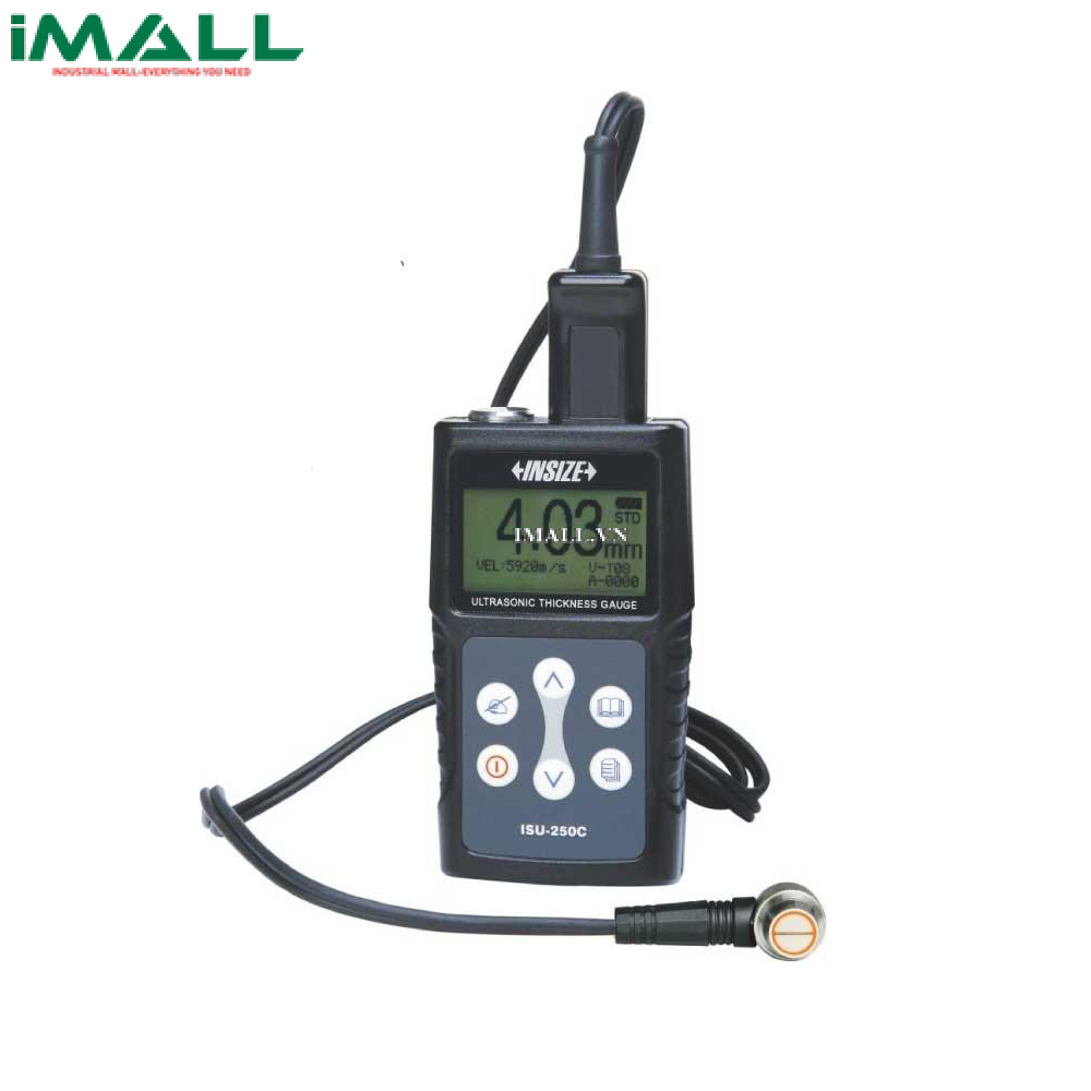 Máy đo độ dày bằng siêu âm INSIZE ISU-250C ( kim loại , nhựa, thủy tinh , nylon,cao su..)