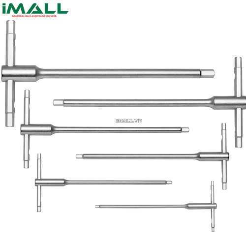 Bộ Thanh T Trượt 5 Chi Tiết Lục Giác 2.5-6.0 PB Swiss Tools PB 1204.SET 6 CBB