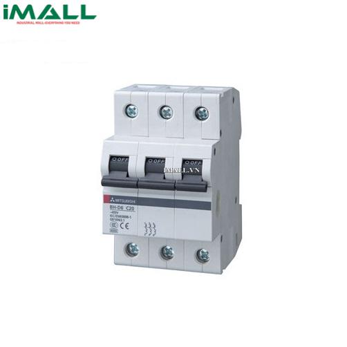 MCB Mitsubishi BH-D6 3P 6A (6kA C N)