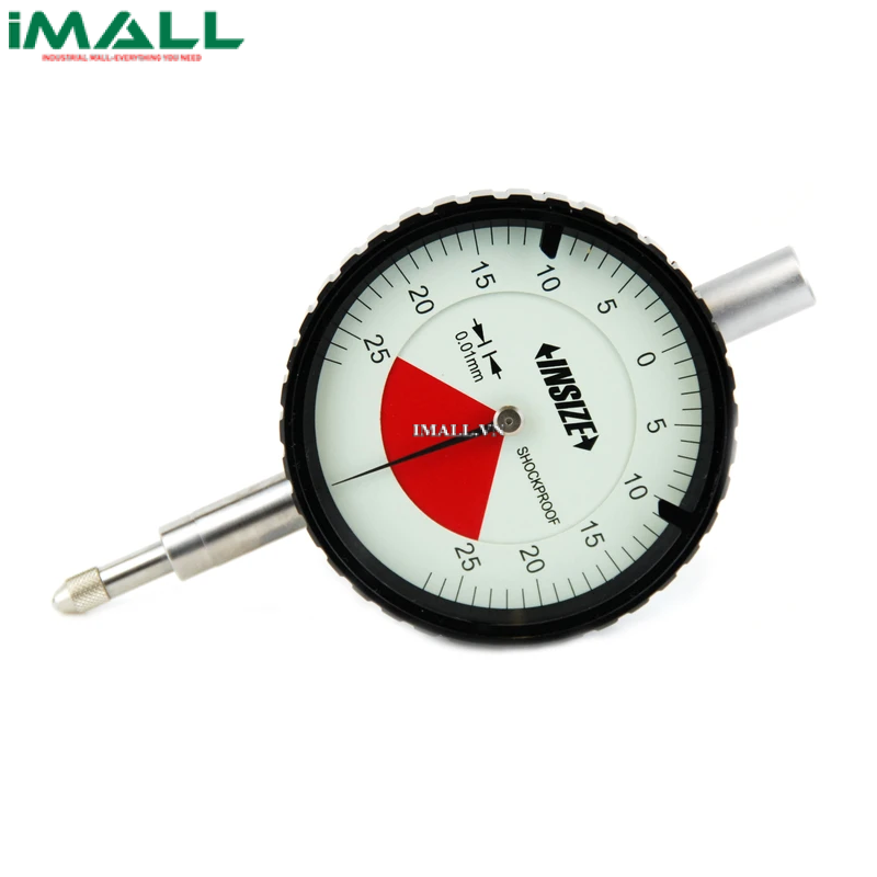 Đồng hồ so kiểu cơ INSIZE 2316-1F (1mm; 0.01mm, nắp lưng phẳng)
