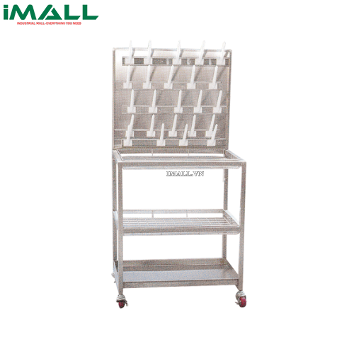 Xe đẩy bằng thép không gỉ (72*50*140cm) SciLab SL.Car7051