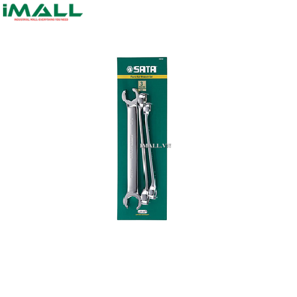 Bộ cờ lê 3 chi tiết đầu vòng hở SATA 09031 (METRIC, SAE)
