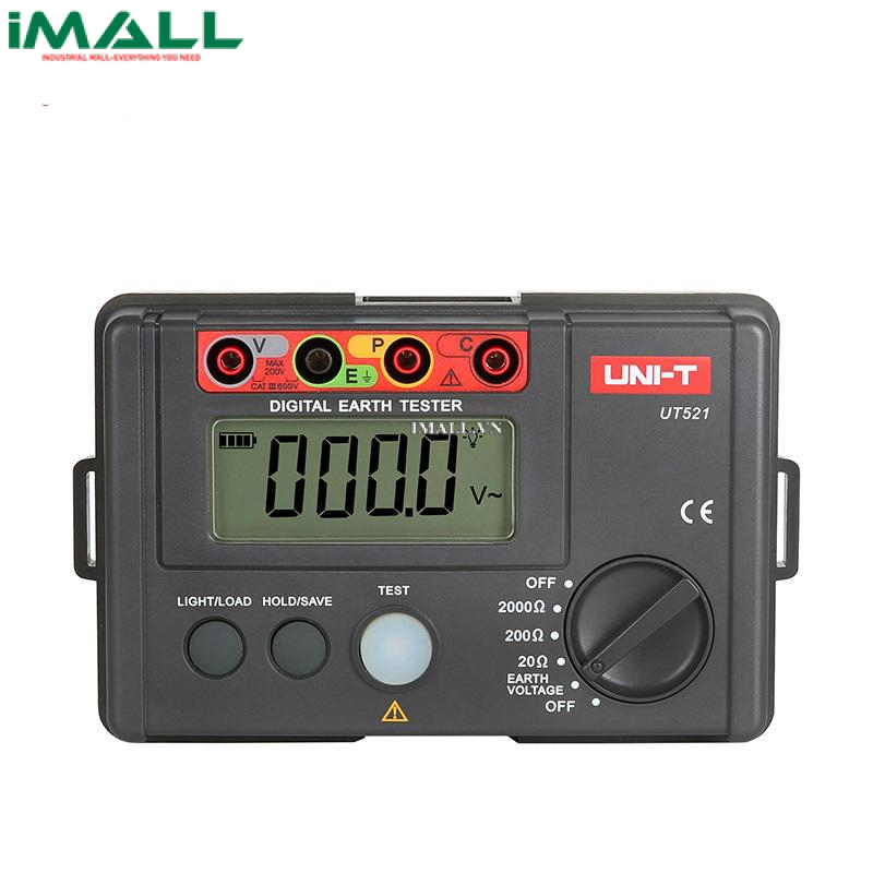 UNI-T UT521 Digital Earth Tester (2000Ω, 200V)