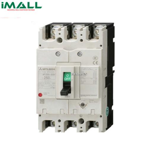 MCCB Mitsubishi NF250-SV 3P 225A (36kA)