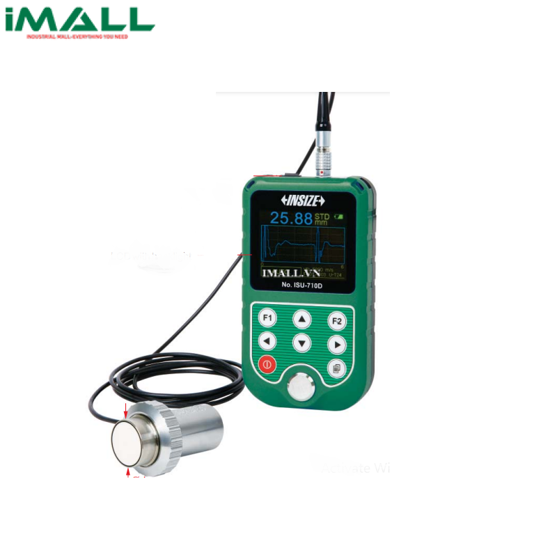 Máy đo độ dày bằng siêu âm INSIZE ISU-710D (20~590mm)
