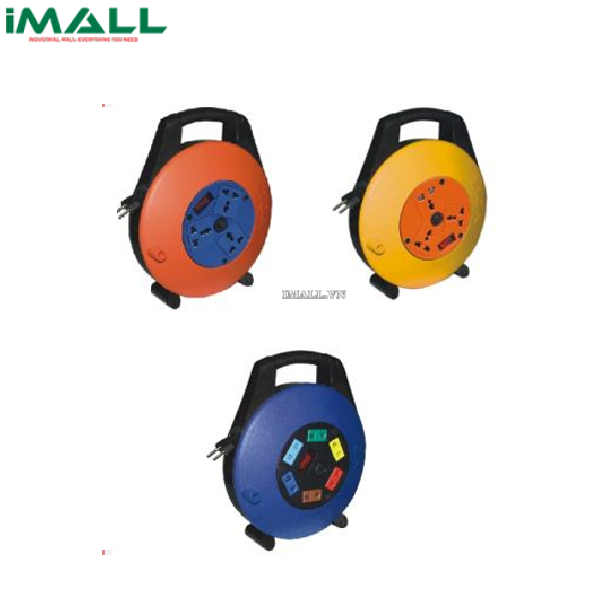 Ổ cắm kéo dài xách tay LiOA XTD5-2-15A (cuộn dây kín 5m)