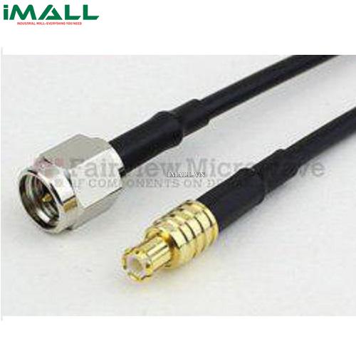 Cáp SMA Male - MCX Plug Fairview FMC0207174LF ( RG-174 Coax; 1 GHz )