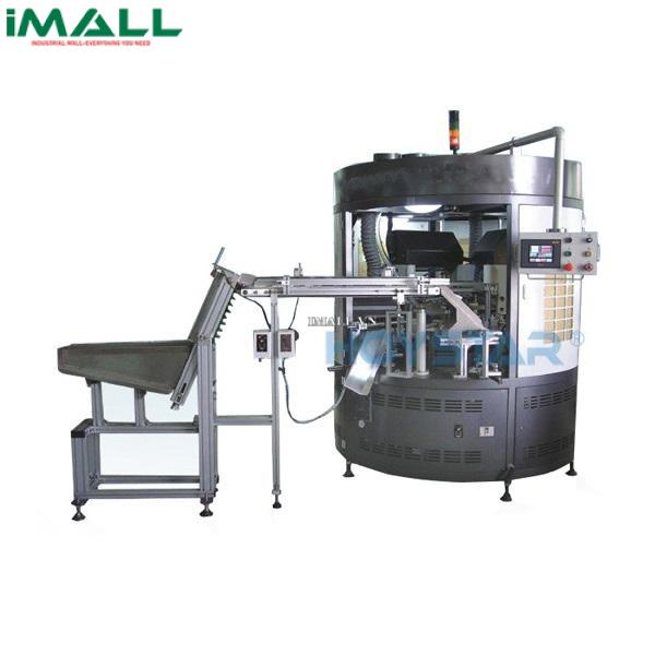 Máy in lụa tròn tự động Hoystar GW-216-UV (3300PCS/h)