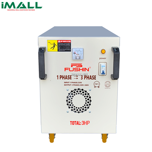 Biến áp 1P 220V ra 3P 220V-2Hp Fushin B1P3P-2HP(220V)
