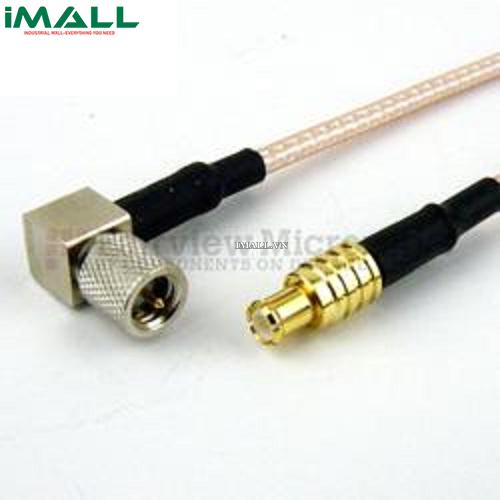 Cáp MCX Plug - RA 10-32 Male Fairview FMC0714315LF ( RG-316 Coax; 3 GHz )