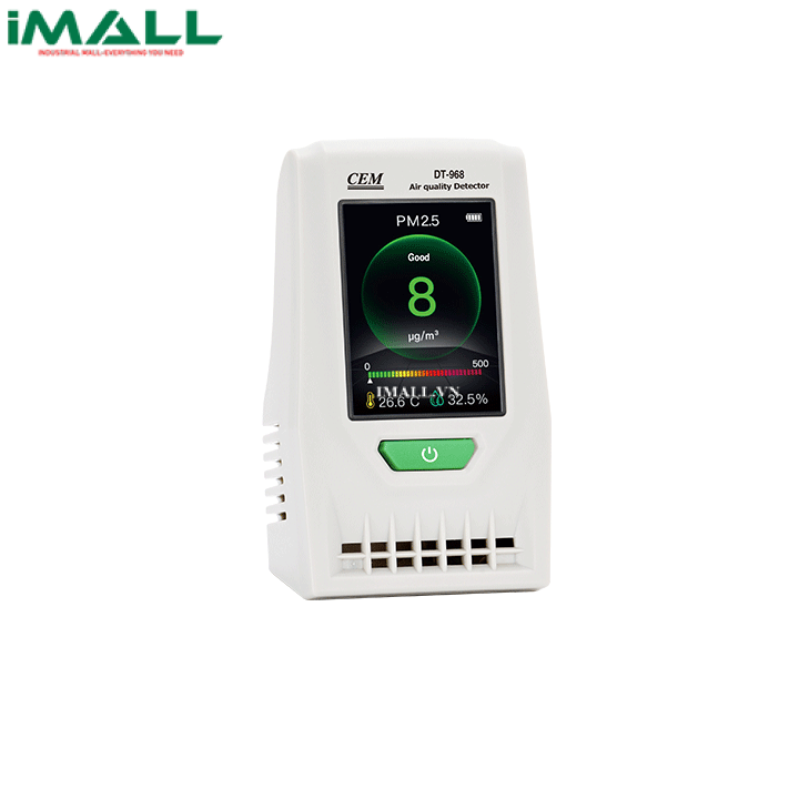 Máy đo chất lượng không khí CEM DT-969W (PM2.5:0～2000ug/m³ ;PM10:0～2000ug/m³)