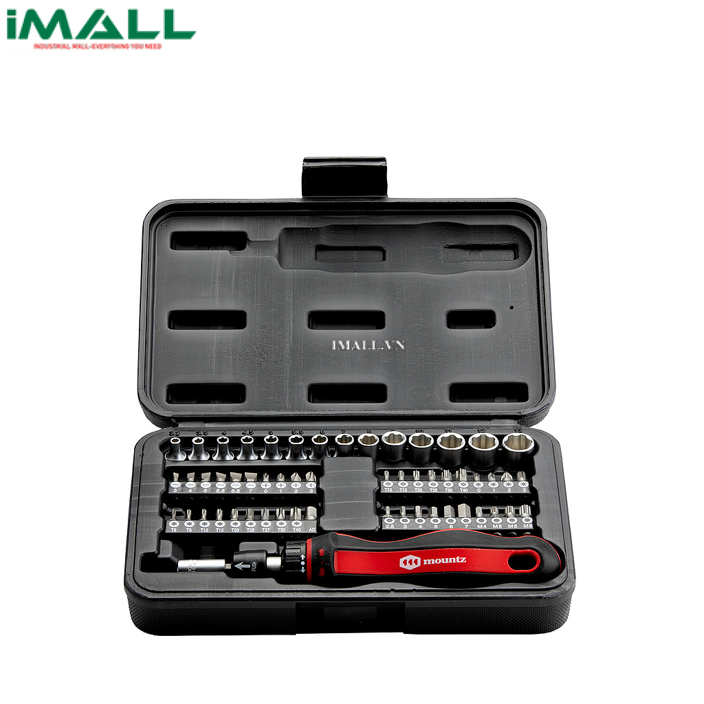 Bộ tô vít - 55 đầu vít và đầu tuýp Mountz 125004