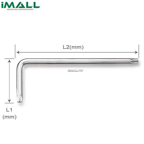 Lục giác L sao (ngắn) T50 TOPTUL AIAS5012