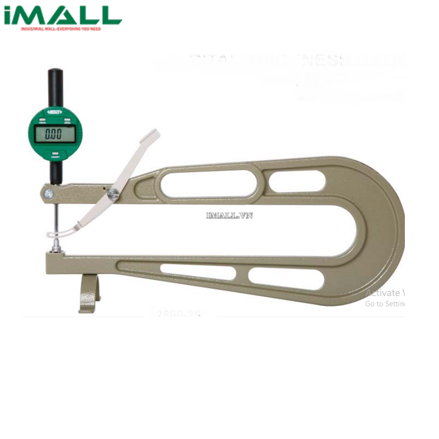 Đồng hồ đo độ dày vật liệu điện tử INSIZE 2860-25 (0-25.4mm/0-1", 0.01mm)