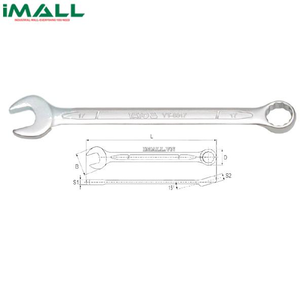 Cờ lê vòng miệng hệ mét Yato YT-0009 (9mm)