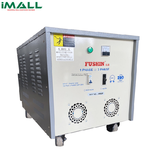 Biến áp 1P 220V ra 3P 220V-20Hp Fushin B1P3P-20HP(220V)