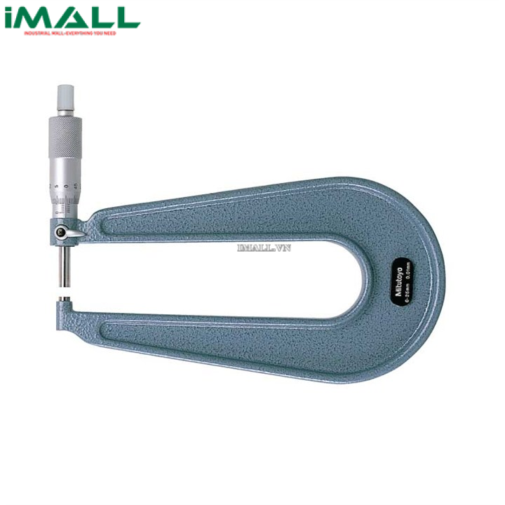 Panme đo ngoài chiều dày tấm kim loại Mitutoyo 118-114 (0-25mm/ 0.01mm)