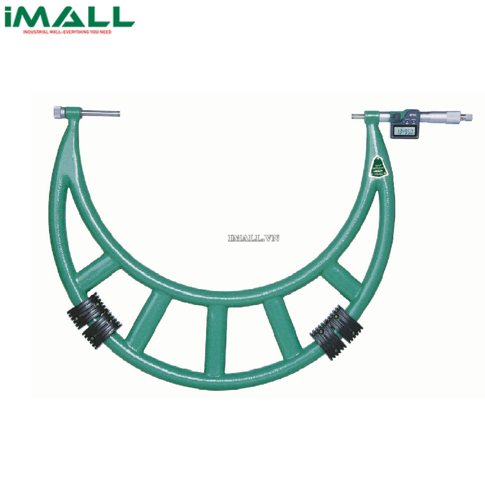 Panme đo ngoài điện tử với phần đe có thể hoán đổi được INSIZE 3506-500A (400-500mm/0.001mm)