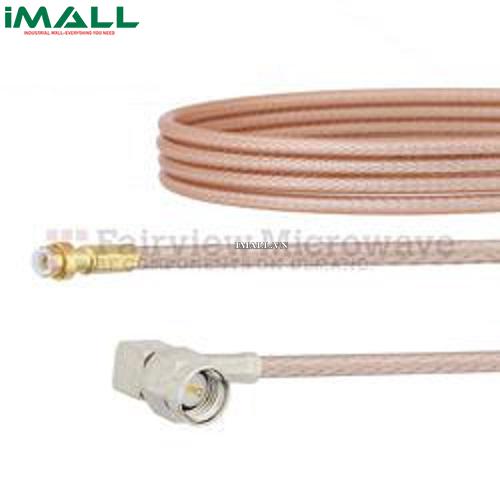 Cáp Snap-On RA MMBX Plug - RA SMA Male Fairview FMCA1428 ( RG316 Coax; 3 GHz )