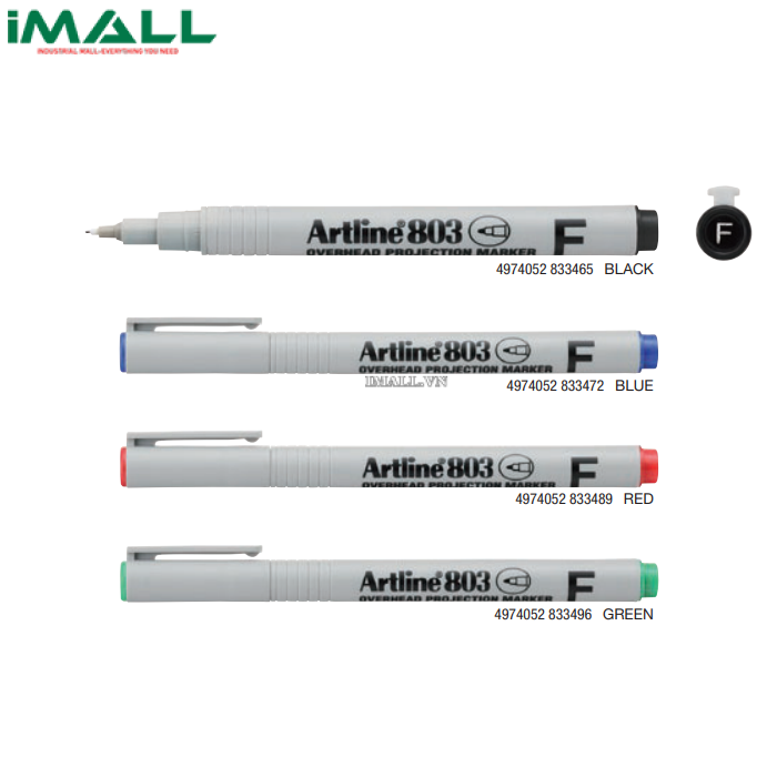 Bút lông kim màu đỏ Artline 803 EK-803N (0.5mm)