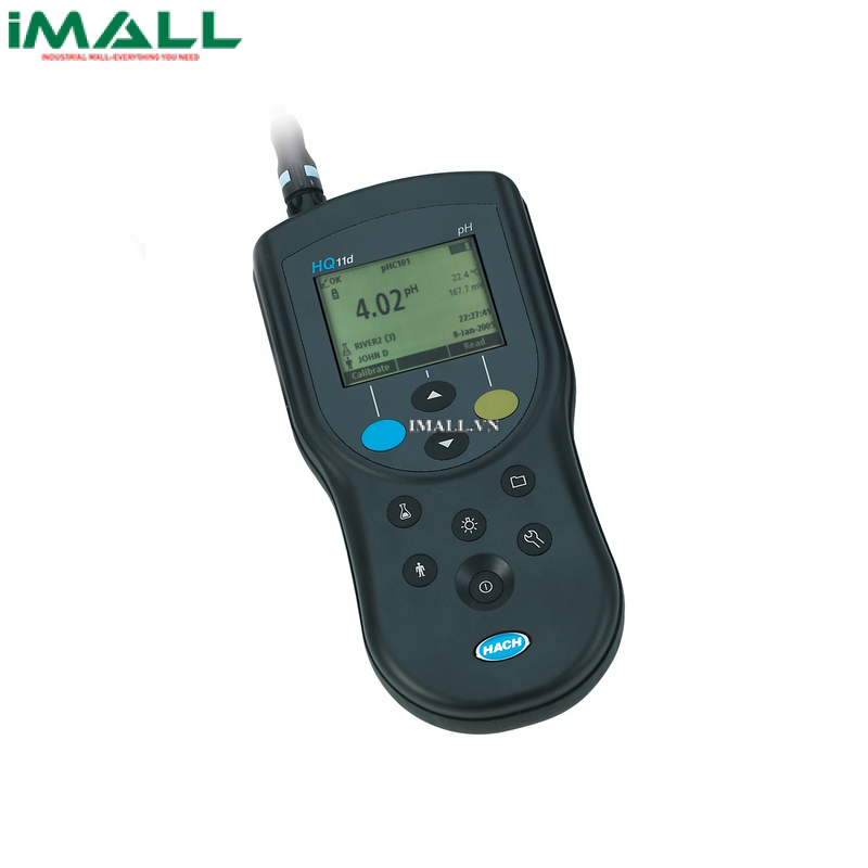 Máy đo pH/ORP/mV cầm tay Hach HQ11D (không kèm điện cực)