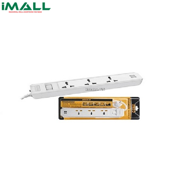 Ổ Cắm Điện Có Cổng USB Ingco HES13041VSB
