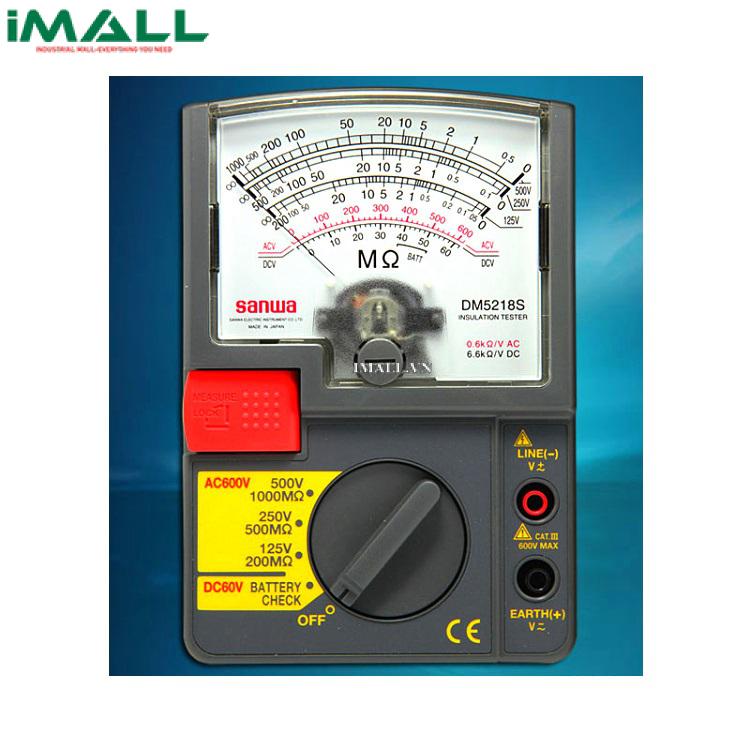 Máy đo điện trở cách điện Sanwa DM5218S