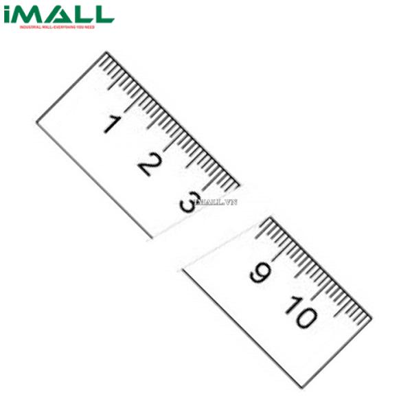 Thước lá bằng thép không gỉ, bề mặt chống chói Vogel 1026260250 (2500mm)