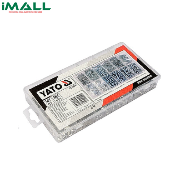Bộ vít gỗ, kim loại và long đền YATO YT-06771 (347 chi tiết)
