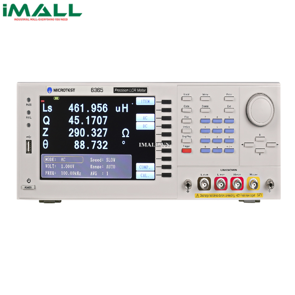 Máy đo LCR để bàn MICROTEST 6366A (0.1Hz-500kHz)