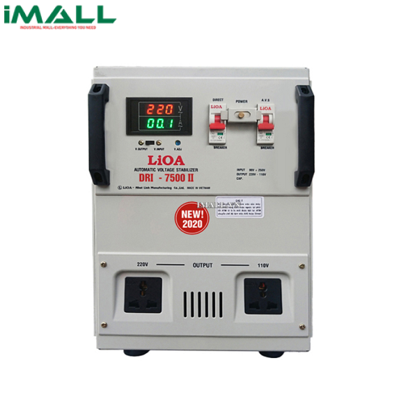 Ổn áp 1 pha Lioa 10KVA DRII 10000II (Dải điện áp đầu vào 50V - 250V )