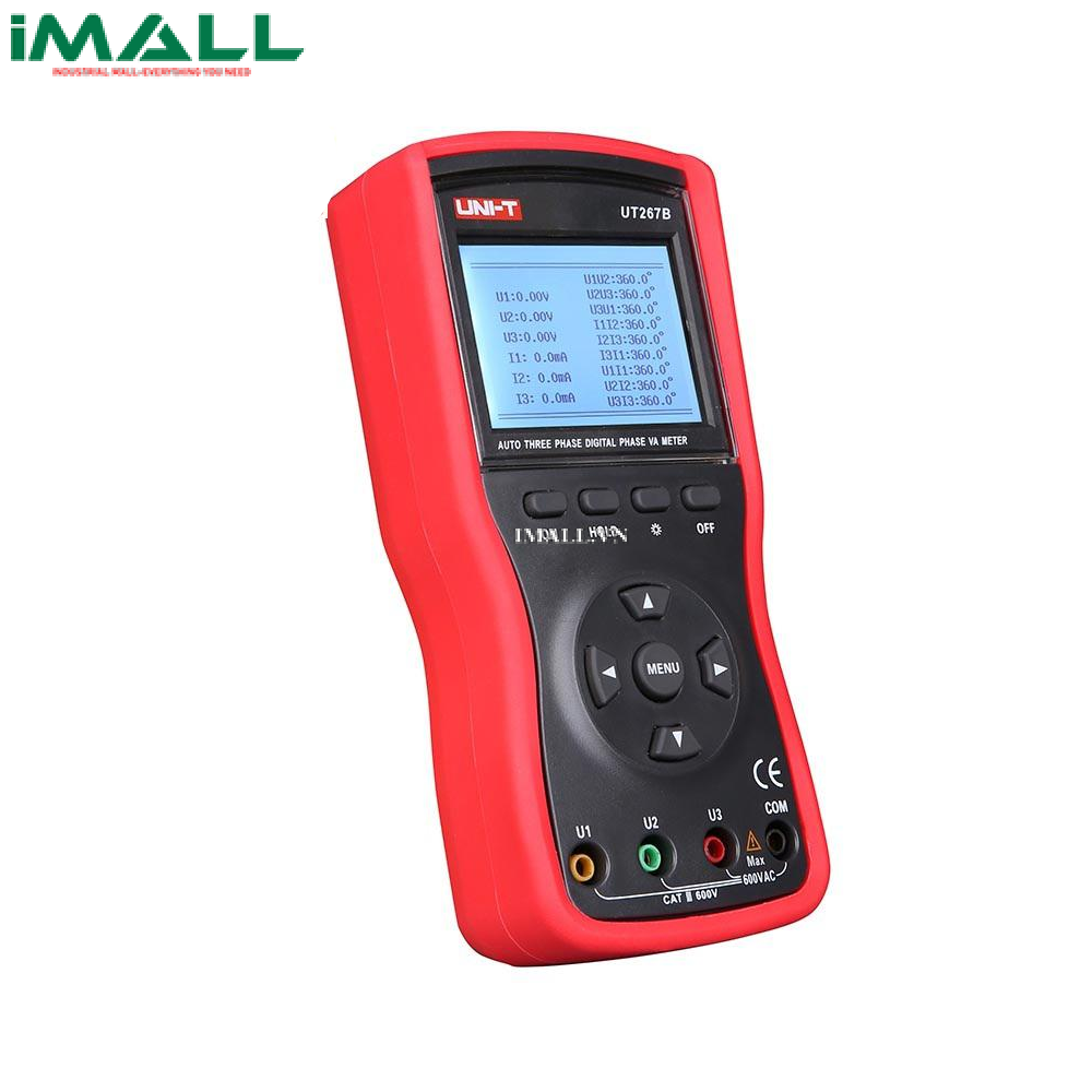 UNI-T UT267B Three Clamp Intelligent Digital Phase Voltmeter