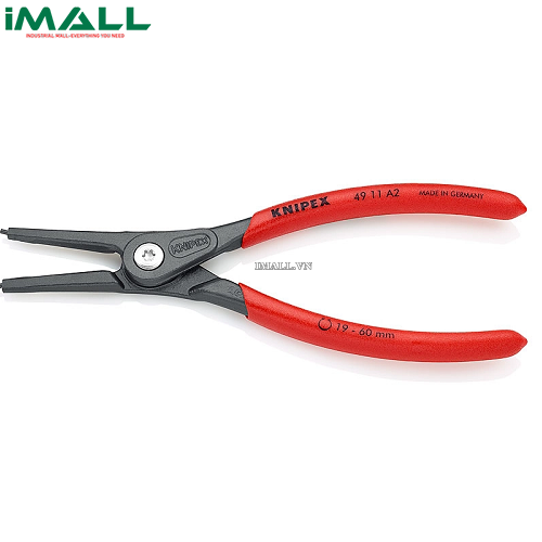 Kìm Mở Phe Ngoài Mở Phe Đường Kính Ø 19 - 60 mm Knipex 49 11 A2