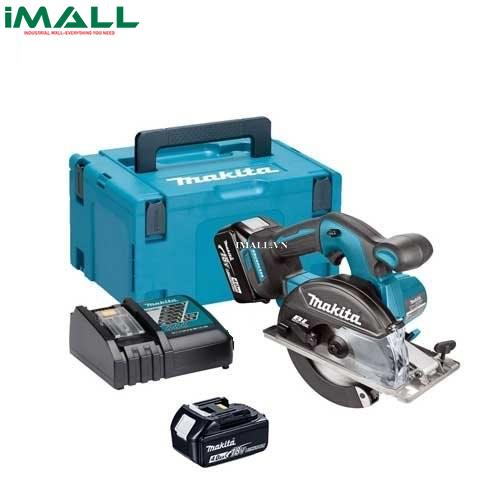 Máy cắt kim loại dùng pin Makita DCS551RMJ (18V)