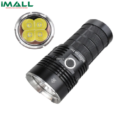 Đèn pin siêu sáng SOFIRN Q8 PRO (CREE XHP50.2 , 11000 LUMEN, sạc TYPE-C, kèm 4 PIN 18650 3000mAh)