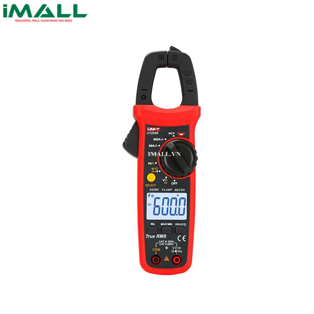 Ampe kìm  UNI-T UT204R(True RMS, AC/DC 600A; CE certificate)