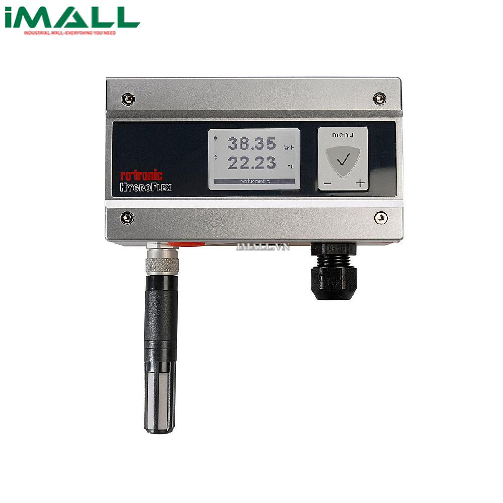 Bộ chuyển đổi nhiệt độ, độ ẩm (2 kênh) ra tín hiệu mA,V Rotronic HF5