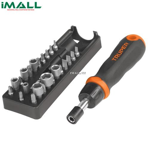 Bộ tô vít đuôi lục giác 1/4" và 17 chi tiết Truper JDM-24