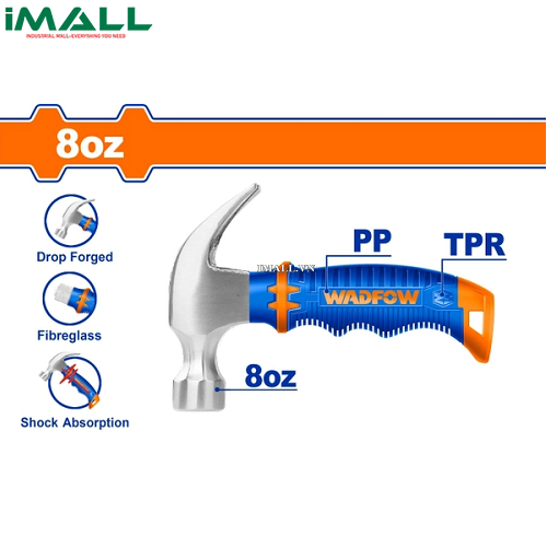 Búa nhổ đinh mini 220g Wadfow WHM33D8