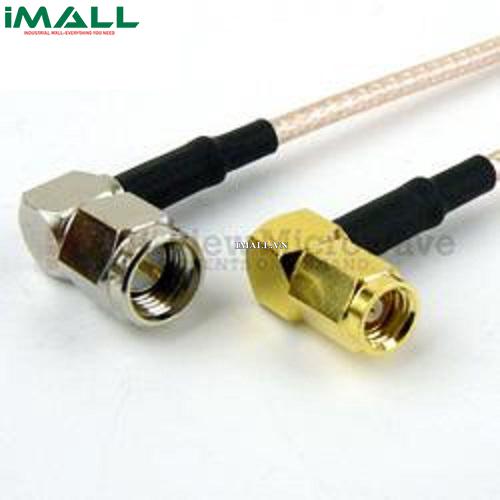 Cáp RA SMA Male - RA SMC Plug Fairview FMC0428315LF ( RG-316 Coax; 3 GHz )