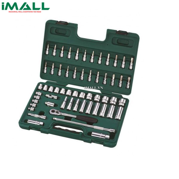Bộ đầu tuýp 58 chi tiết 3/8" (6~24mm) Sata 09004