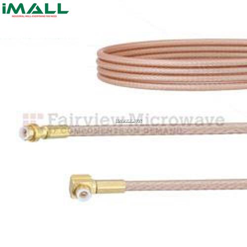 Cáp Snap-On MMBX Plug - RA Snap-On MMBX Plug Fairview FMCA1415 (RG316 Coax; 3 GHz )