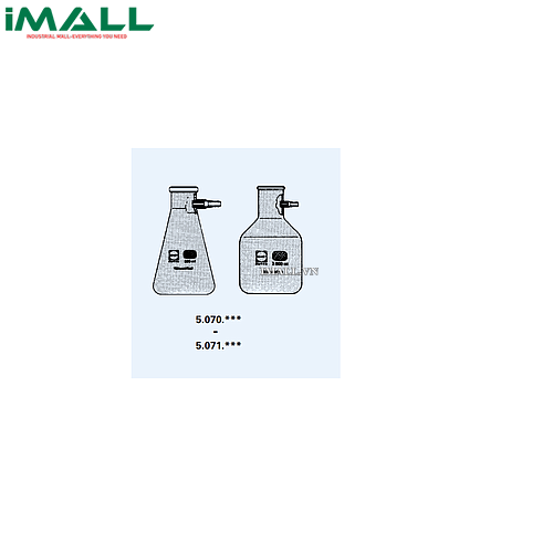 Bình tam giác WITEG 5 070 210 (1000ml)