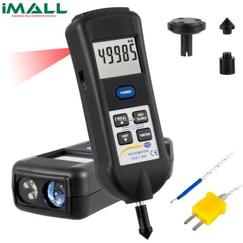 Máy đo tốc độ vòng quay PCE T 260 (5~99999 rpm, ±0.05%)