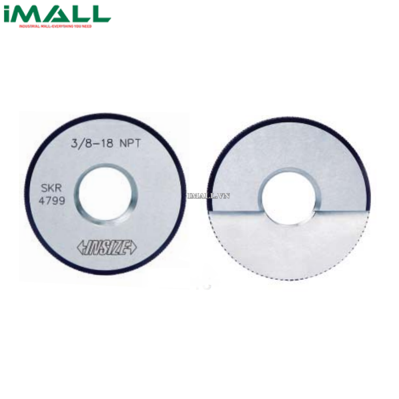 Dưỡng kiểm tra ren ngoài NPT INSIZE 4634-38 (3-8NPT)