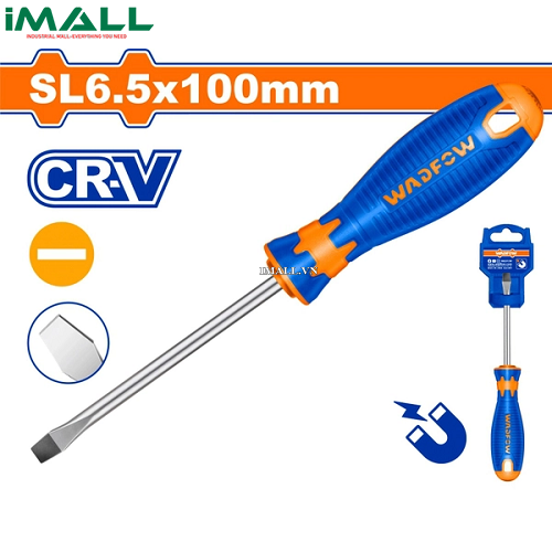 Tua vít dẹp SL6.5x100mm Wadfow WSD1264
