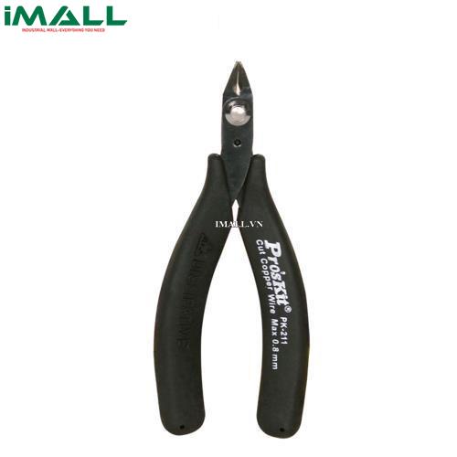 Kìm cắt dây điện Pro'skit 1PK-211(120mm,Ø 0.8mm)
